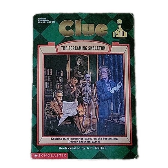 Other - The Screaming Skeleton Clue #10 by Dona Smith; A. E. Parker 1995 Vtg 1st Ed PB